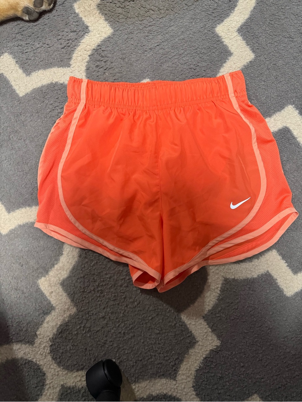 Nike Women's Bright Coral Athletic Running Shorts